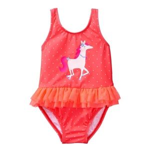 Gymboree Horse 1-piece Swimsuit - NEW